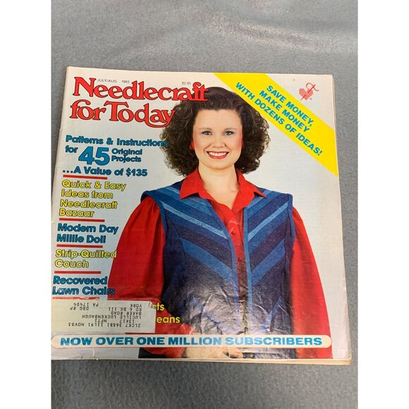 Vintage Needlecraft & Sewing Magazines 1983 Lot - Patterns & Instructions - Picture 5 of 7